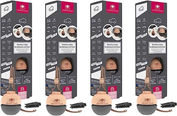 GS27 - DÉOCAR TITAN 3D MANZANA - Ambientador aroma manzana 1 unidad