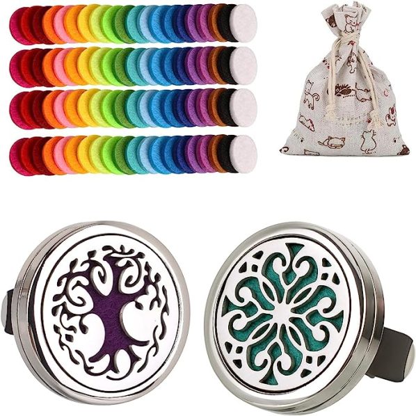 LUTER Ambientador Coche Clip de Oso, Clip Ventilacion Coche Lindo Aromaterapia para Coche Cosas para El Coche Interior Decoración Clip de Perfume Coche para Mujeres y Hombres