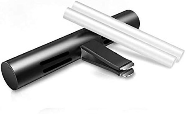 DOJA Barcelona | Ambientador Coche | 90 días | Coche Limpio | Ambientador Coche Olor Nuevo | Ambientador Coche Nuevo con Colgante Forma de Volante | Ambientadores Coche Difusor Olor Coche Nuevo