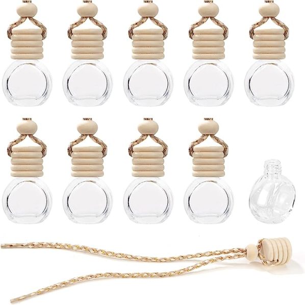 Brisa VW Collection - Volkswagen Furgoneta Hippie Bus T2 Van Ambientador para Coche, Desodorante del Vehículo, Difusor de Perfume y Fragancia, Accesorios para automóviles/Regalo (Vainilla/Anaranjado)