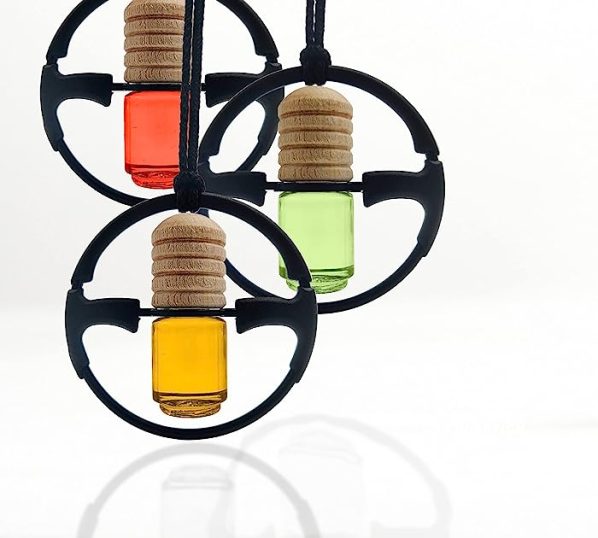 California Scents Ambientador de Coche Olor Ice, Olor Fresco Pack 4