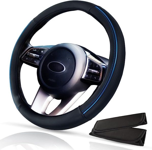 Funda Volante Coche Microfibra Cuero